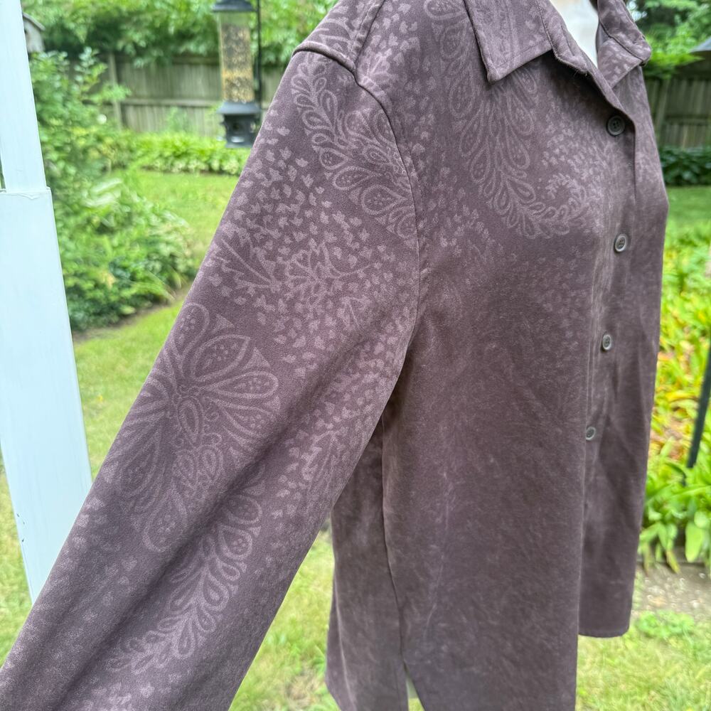 Classic Elements| Subtle Floral Print Women’s Lar… - image 5